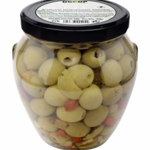 ACEITUNA ALIÑADA HOJIB DESH DCOOP 6X500G